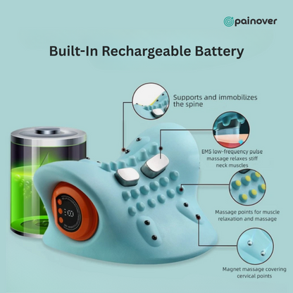 PainOver™ 4-in-1 Advanced Neck Massager