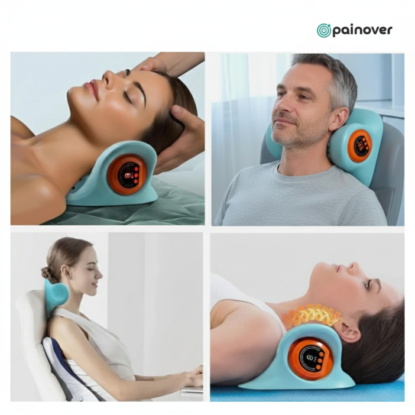 PainOver™ 4-in-1 Advanced Neck Massager