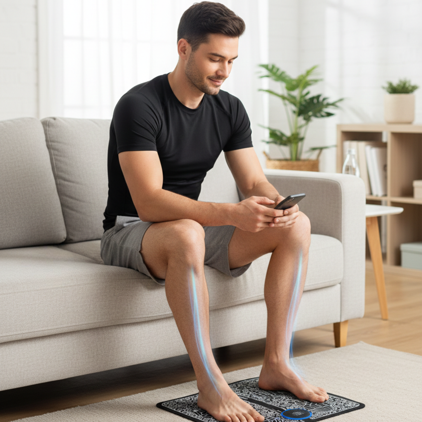 PainOver™ EMS-Pulse Foot Massage Pad