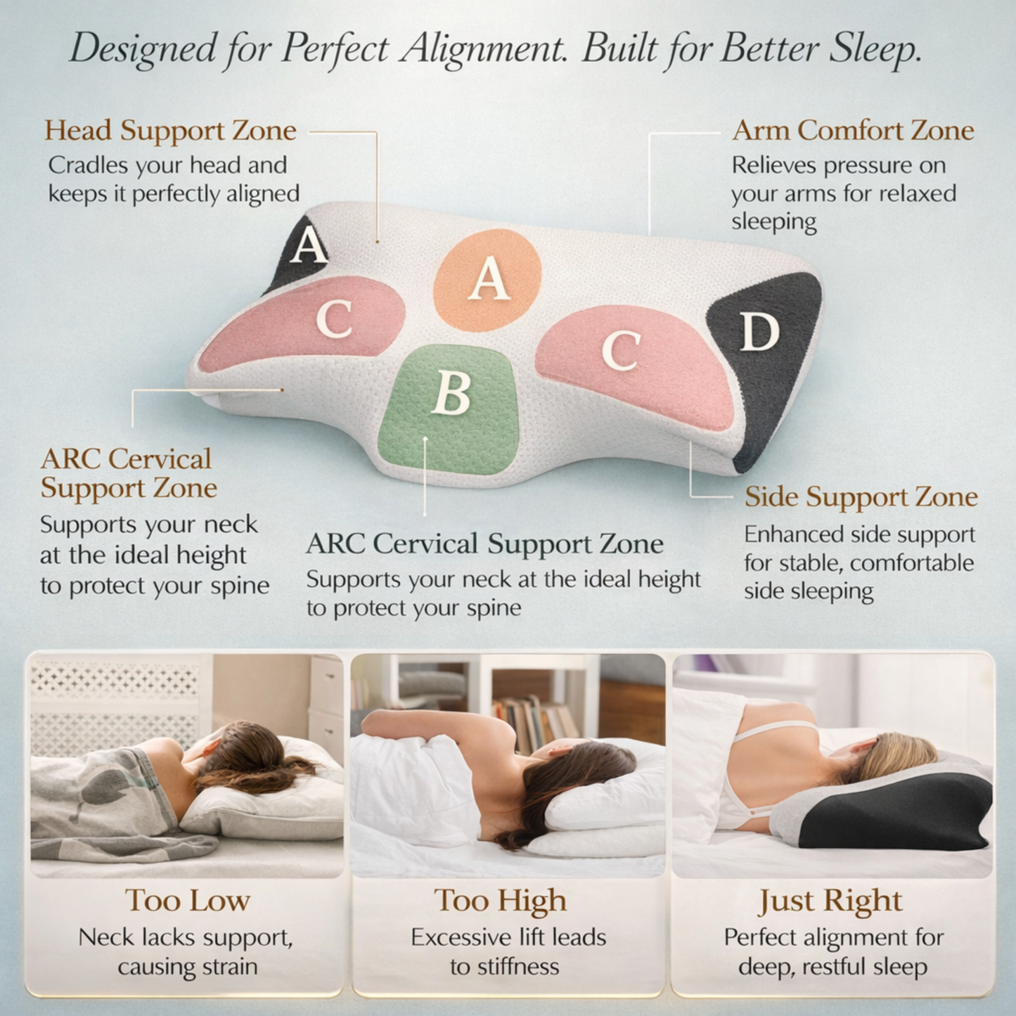 PainOver™ Dream Cloud Pillow